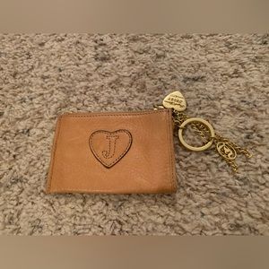 Juicy Couture key ring wallet